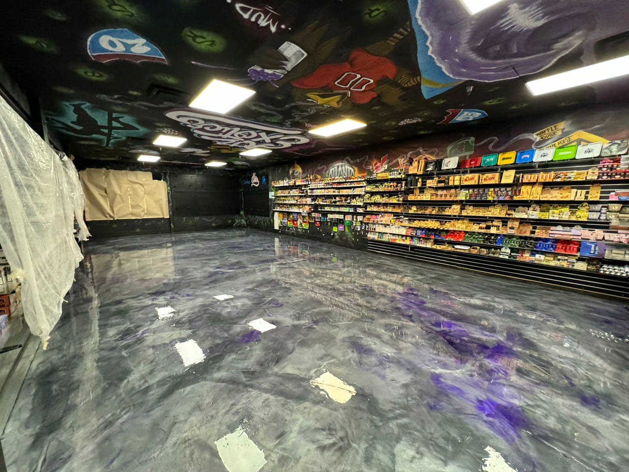 Metallic Epoxy Flooring System