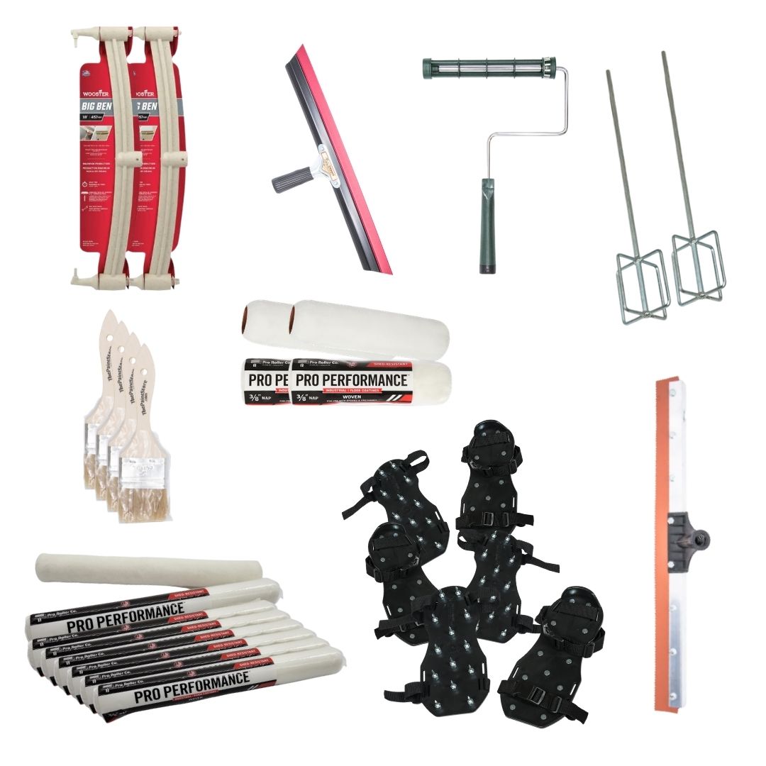 Metallic Epoxy Tool Kit 900 - 2,100+ Square Foot Floor