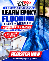Thumbnail for Epoxy Flooring Training Class – Two Day Hands On