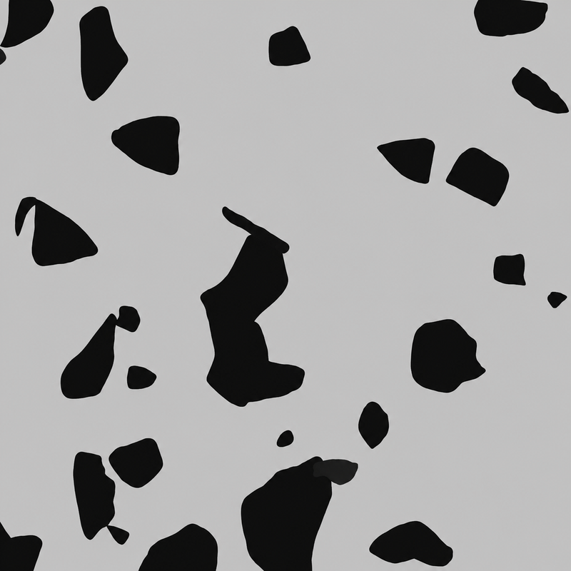 Black 1/4" Vinyl Flakes - F1050