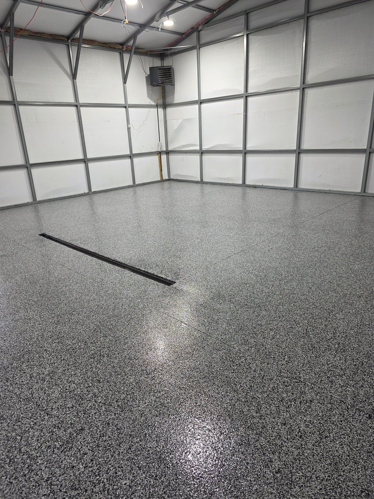 Full Flake Epoxy Flooring System