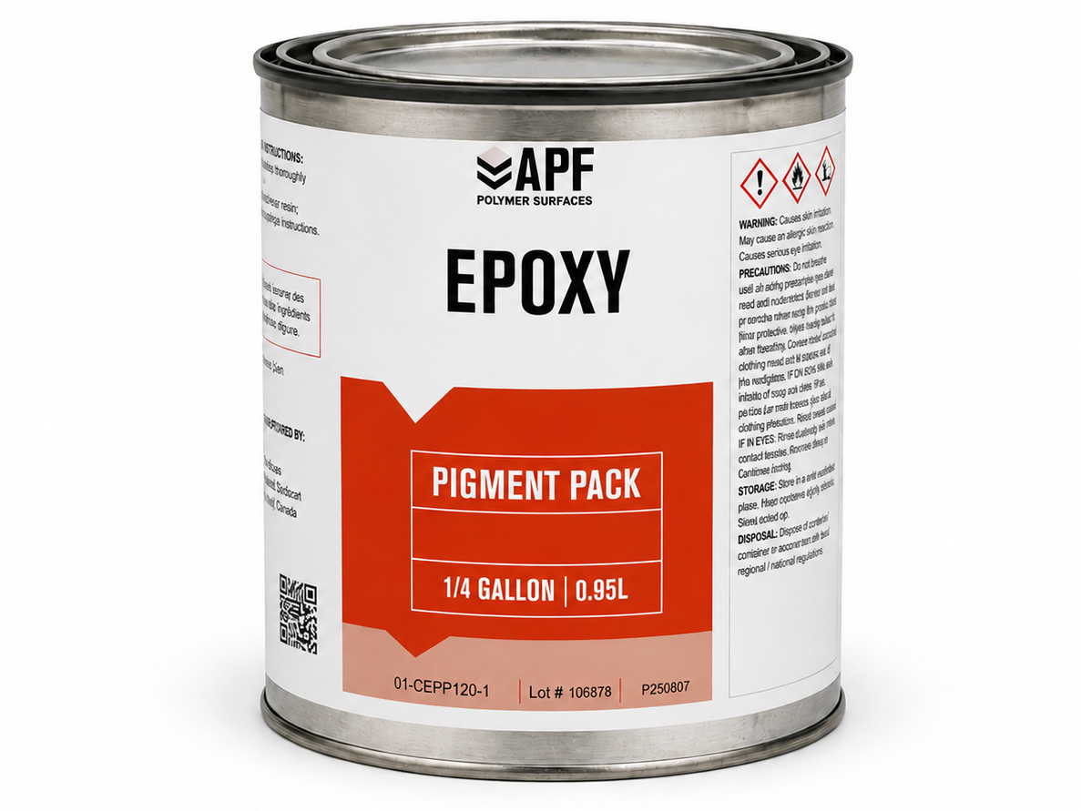 APF Epoxy Pigment Pack 1/4 Gallon