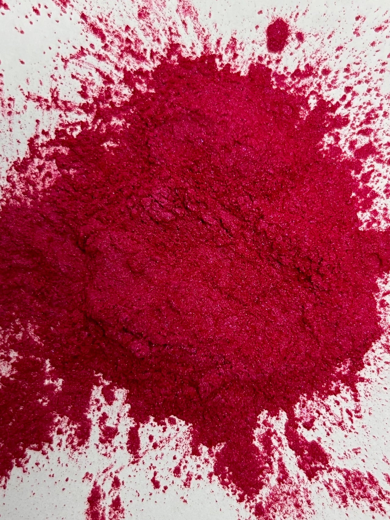 Metallic Epoxy Pigment - Flash Red Rose