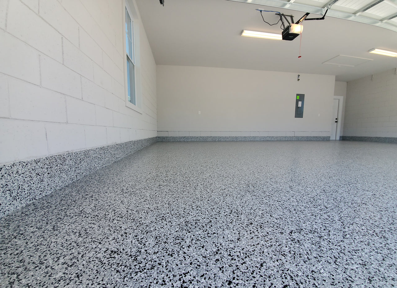 Light Grey | Floor Epoxy Resin Kit for Garages, Basements, Warehouses,  Retail Stores | Choose Size