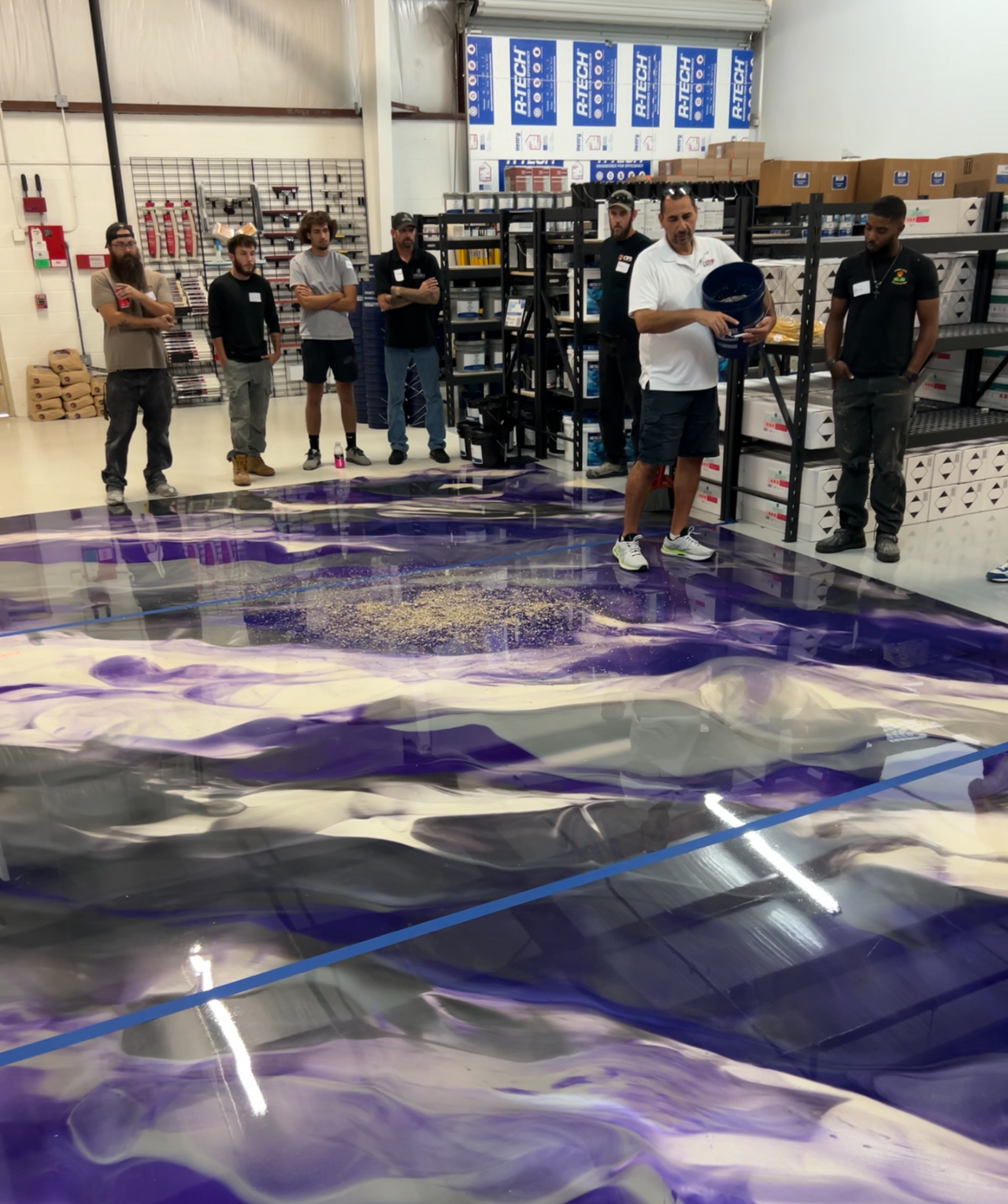 Epoxy Floor Class Date - Call or Send Email To Inquire