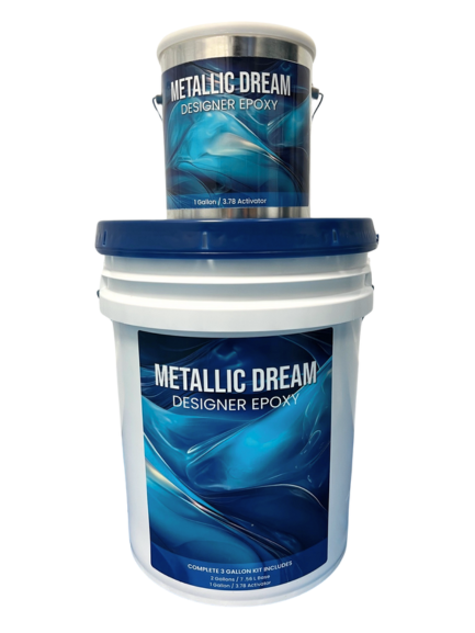 Metallic Dream Epoxy - Complete 3 Gallon Kit