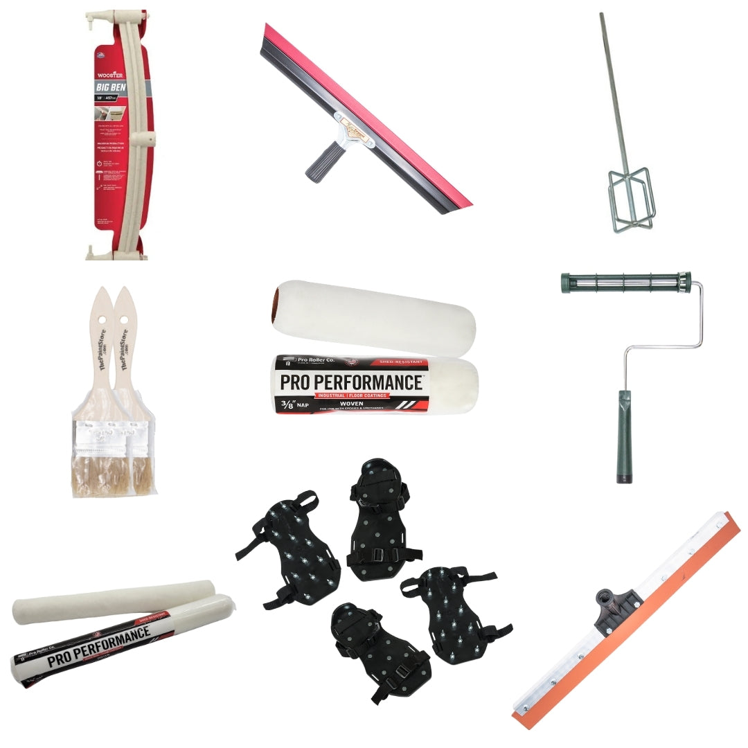 Tool Kit for 0-450 SQFT Metallic Epoxy Flooring