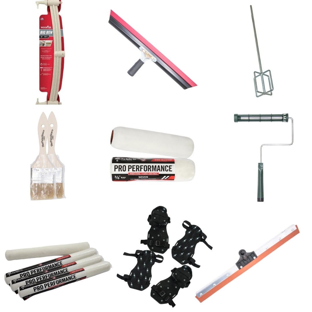 Tool Kit for 451-900+ SQFT Metallic Epoxy Flooring