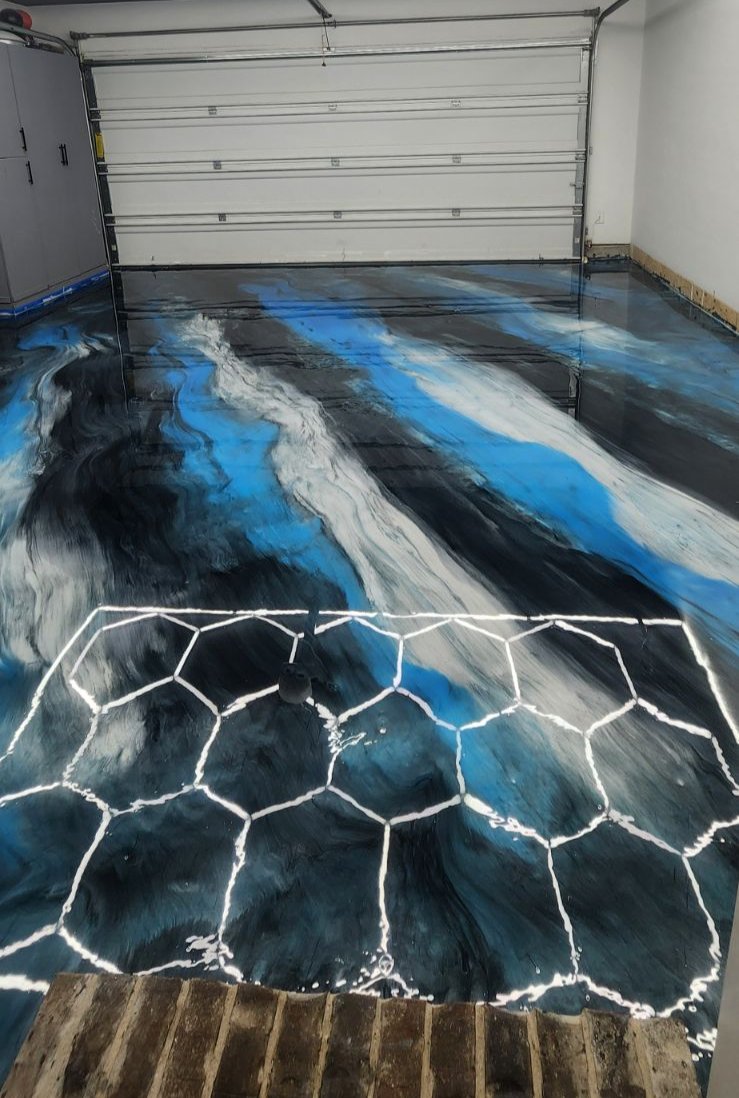 Metallic Epoxy Flooring System