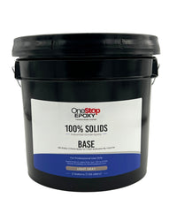 Thumbnail for One Stop Epoxy 100% Solids Industrial Grade Epoxy Lite Gray Base 2 Gallon bucket for high-build floor coatings.