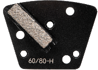 Trapezoid Drilled Hole| 18/20 - 1 Bar Seg