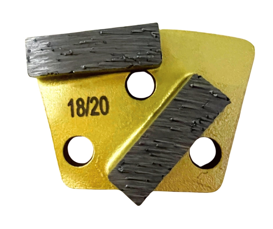 Trapezoid Drilled Hole| 18/20 - 2 Bar Seg