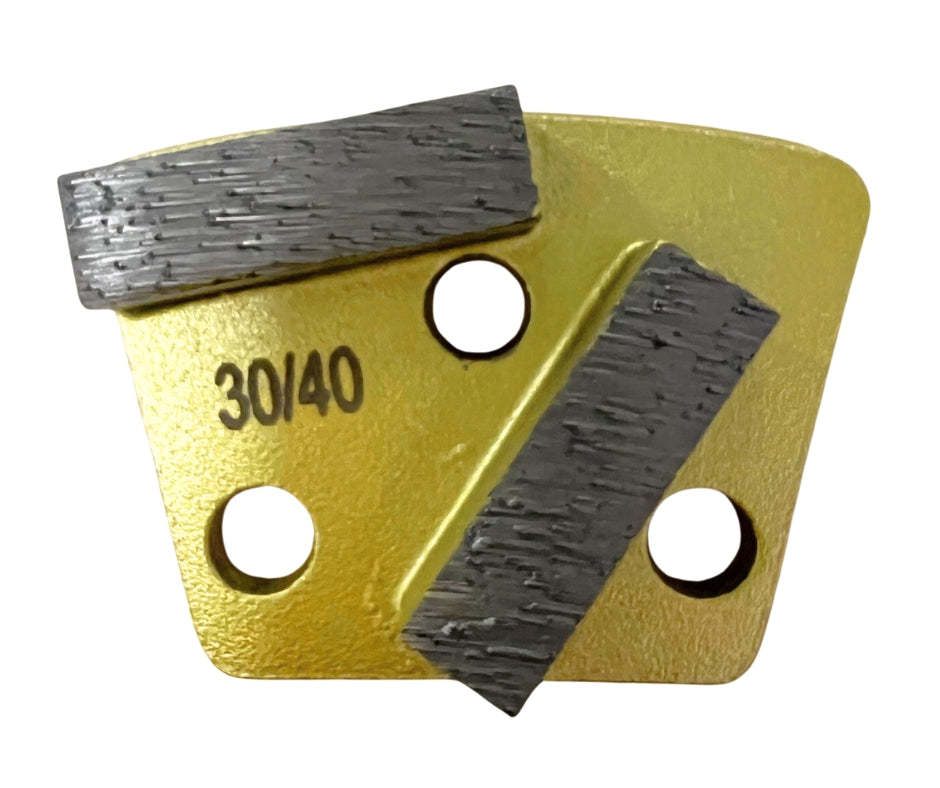 Trapezoid Drilled Hole | 30/40 - 2 Bar Seg