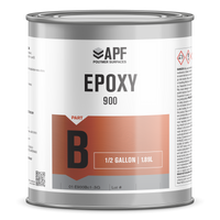 Thumbnail for APF Epoxy Novolac 900 Part B 1/2 Gallon activator. Hardener component for chemical resistant novolac epoxy floor coating kits.