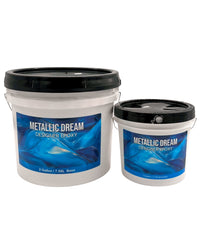 Thumbnail for Three-gallon metallic epoxy flooring kit designed for a vibrant, high-gloss finish on residential and commercial concrete using a self leveling application