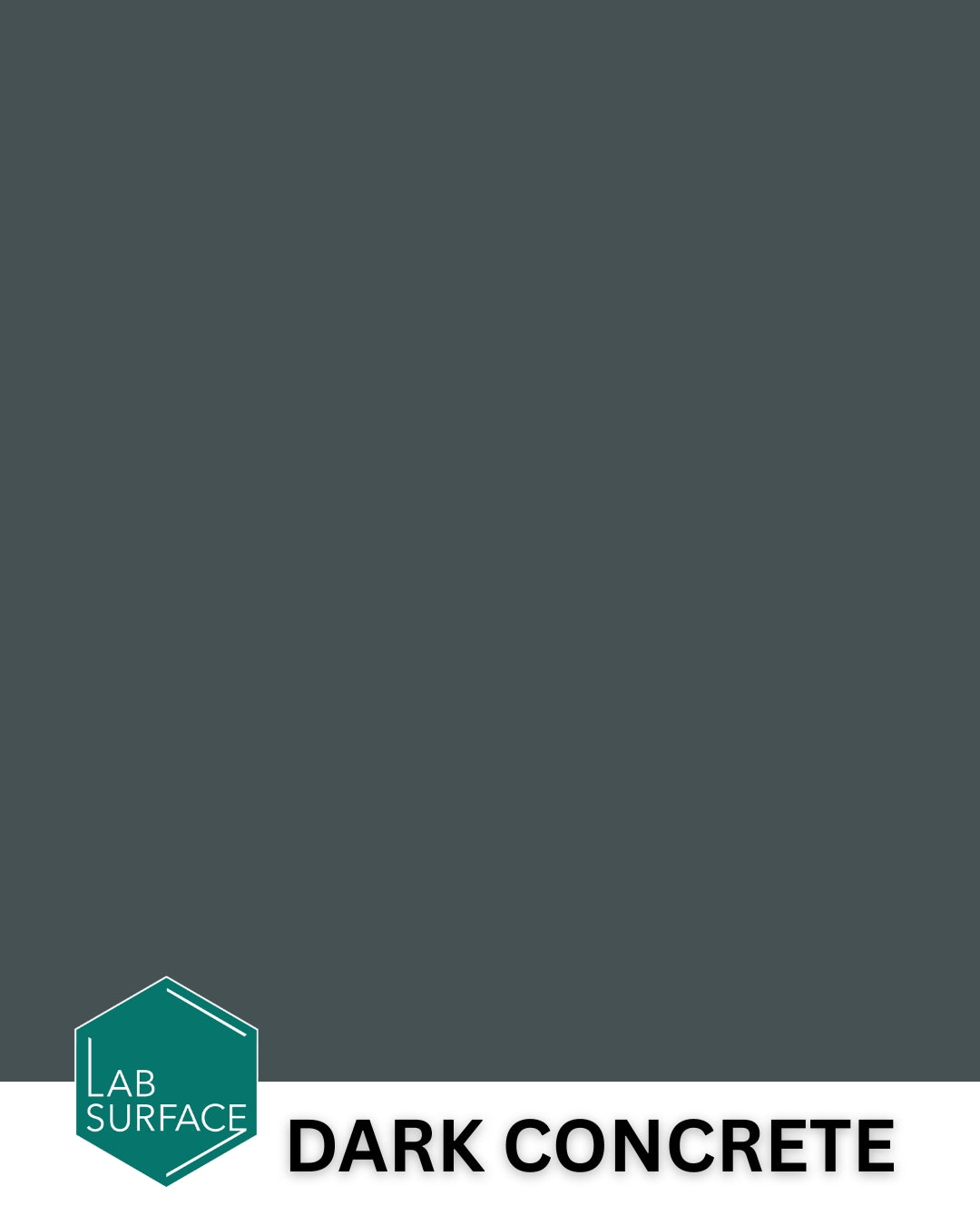 LabSurface LABPOX 30 Dark Concrete solid color epoxy, a deep gray high-performance floor coating.