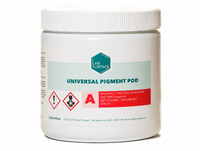 Thumbnail for A single 420ml LabSurface Universal Pigment Pod designed for field-blending with LABPOX and LABFAST resin systems. The label shows industrial safety icons and mixing instructions.