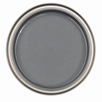 Thumbnail for An open container revealing the thick, uniform consistency of professional-grade Medium Gray epoxy pigment, ready for mixing into floor resin kits.