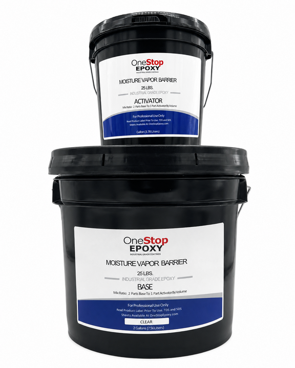 Moisture Vapor Barrier Epoxy | 25 lb Rated 100% Solids MVB