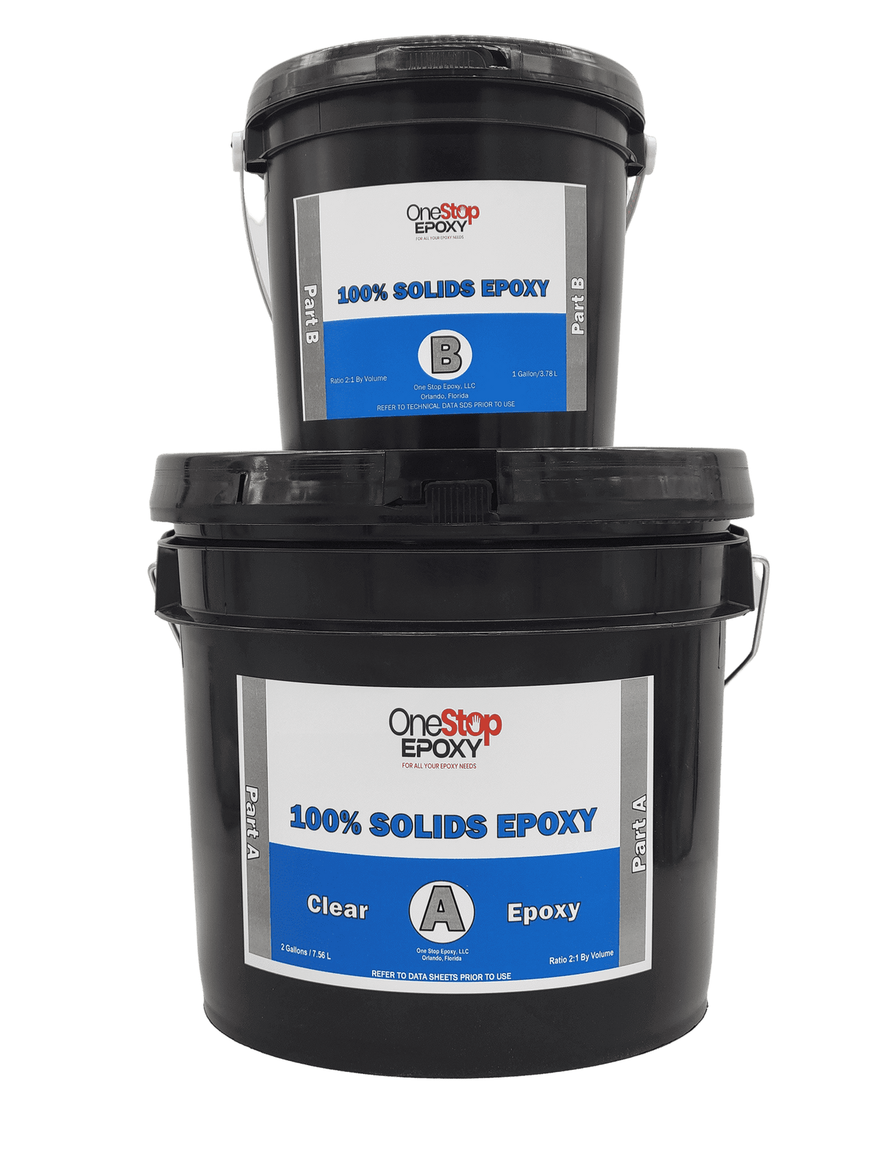 Self Leveling 100% Solids High Strength Epoxy - 3 Gal Kit