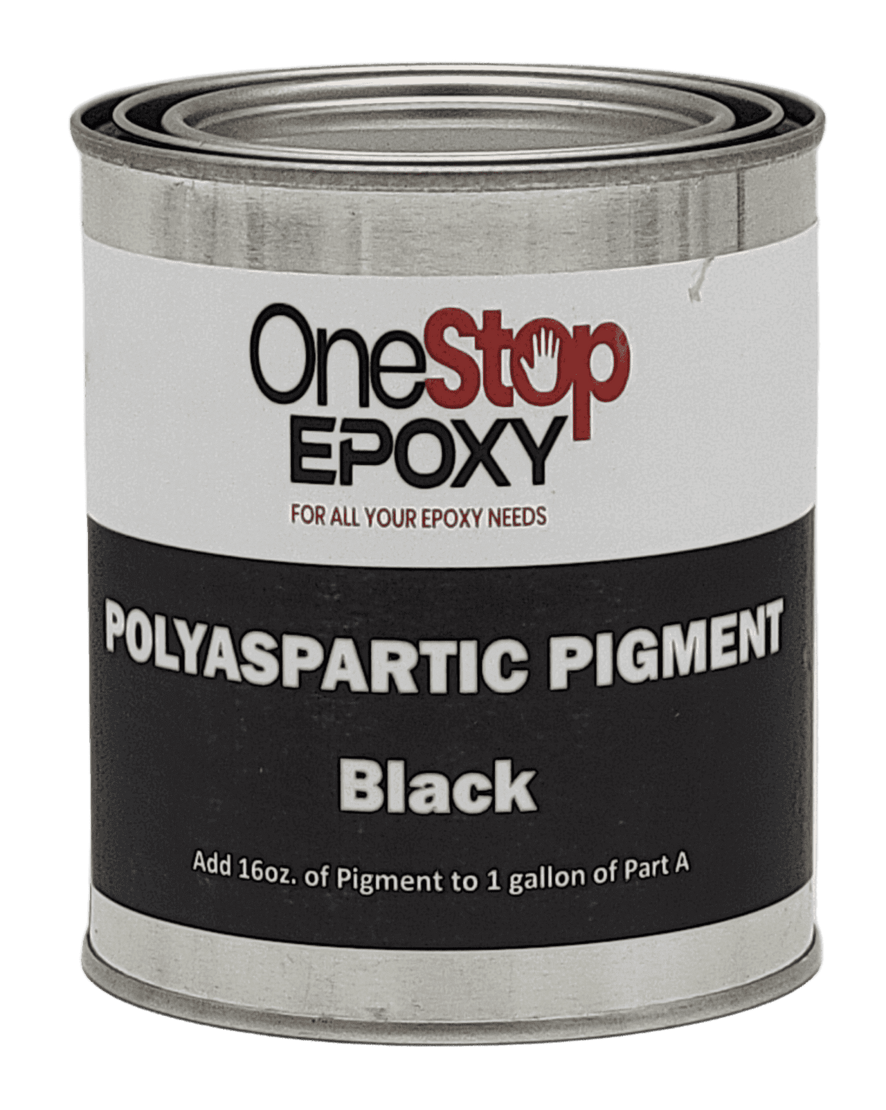 Polyaspartic Solid Color Pigment - Black