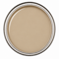 Thumbnail for Overhead shot of an open paint can filled with smooth, high-viscosity Tan epoxy pigment, showing a consistent and warm neutral color profile.