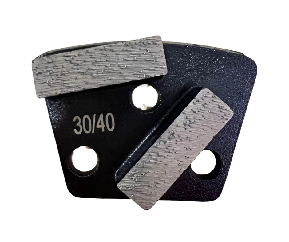 Trapezoid Drilled Hole | 30/40 - 2 Bar Seg