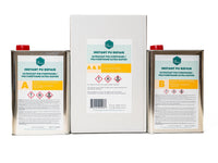 Thumbnail for Instant PU Repair 2-Gallon Kit showing Part A and Part B polyurethane crack filler for ultra-fast concrete repair and structural welding.