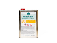 Thumbnail for Close up of Instant PU Repair Part A 1-gallon can for ultra-fast polyurethane concrete crack repair and structural welding.