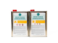 Thumbnail for Instant PU Repair Part A and Part B 1-gallon cans for a 2-gallon kit of ultra-fast concrete crack repair and structural welding.