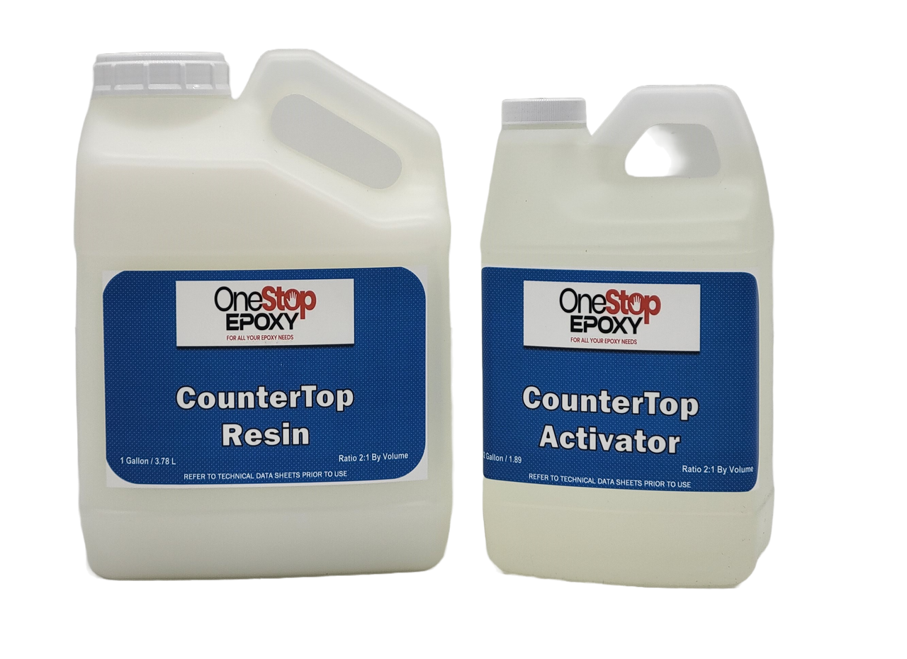 Countertop Epoxy 1.5 Gal Kit  Get Stunning Countertop Coating