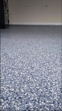 Thumbnail for Partial Flake Epoxy Flooring System - Multi Color Flakes